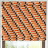Orla Kiely Dog Show Made to Measure Roman Blind Persimmon