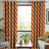 Orla Kiely Dog Show Made to Measure Curtain Persimmon