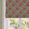 HOUSE Llewelyn-Bowen Down The Dilly Printed Velvet Made To Measure Roman Blind Crimson