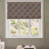 HOUSE Llewelyn-Bowen Down The Dilly Printed Velvet Made To Measure Roman Blind Damson
