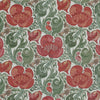 HOUSE Llewelyn-Bowen Down The Dilly Printed Velvet Made To Measure Curtains Crimson