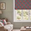 HOUSE Llewelyn-Bowen Down The Dilly Printed Velvet Made To Measure Roman Blind Sanguine