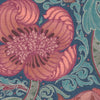 HOUSE Llewelyn-Bowen Down The Dilly Printed Velvet Fabric Sanguine