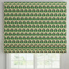 ANTE DECOR Cadiz Printed Cotton Made To Measure Roman Blind Emerald