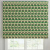 ANTE DECOR Cadiz Printed Cotton Made To Measure Curtains Emerald
