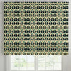 ANTE DECOR Cadiz Printed Cotton Made To Measure Roman Blind Lapis