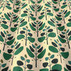 ANTE DECOR Cadiz Printed Cotton Fabric Emerald