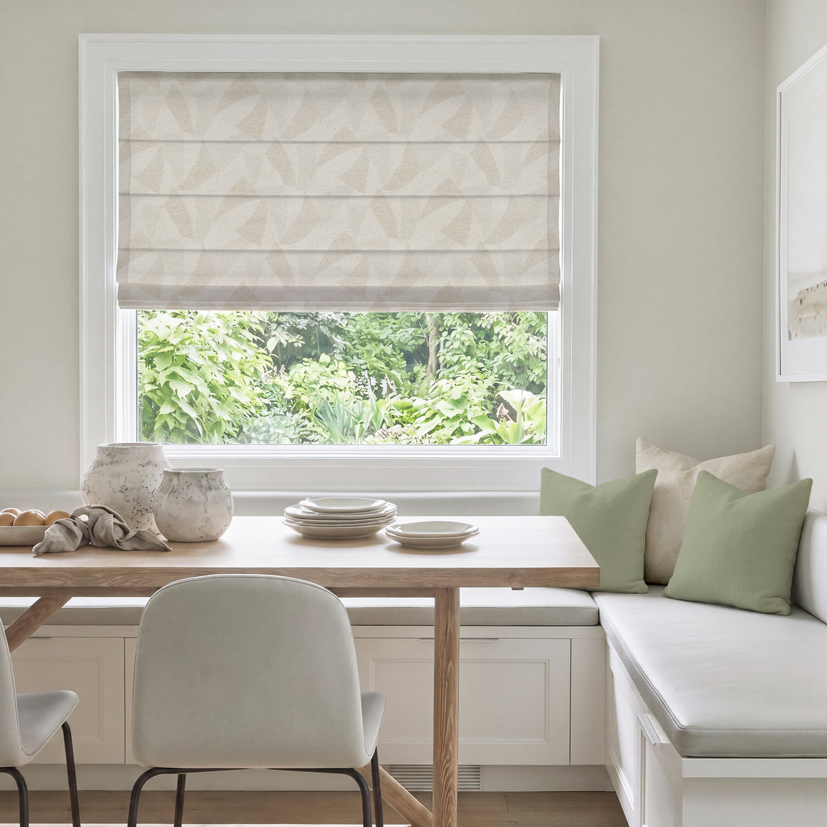 ANTE DECOR PREMIUM Dune Woven Made To Measure Roman Blind Lino