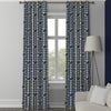 Orla Kiely Early Bird Made to Measure Curtain Dark Marine
