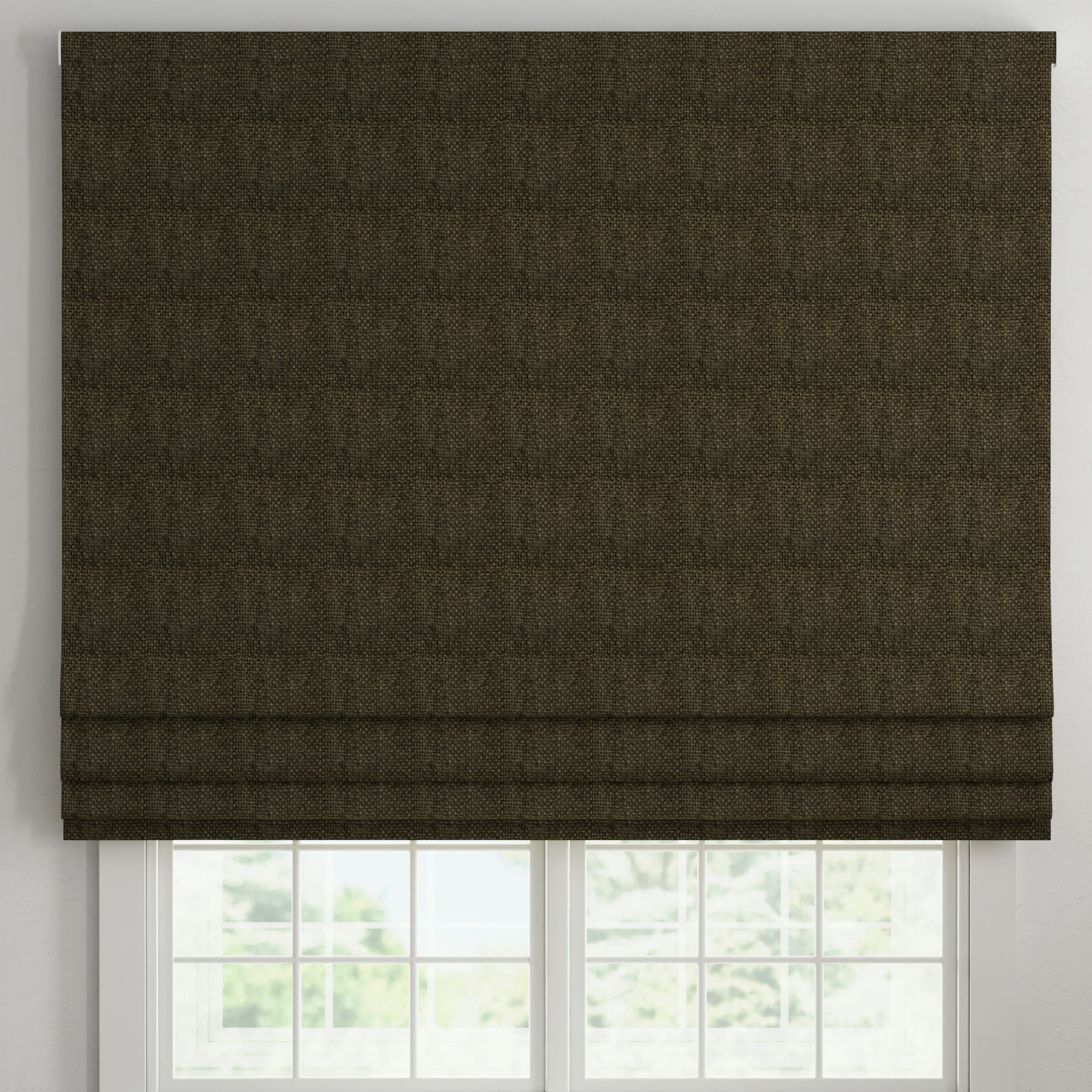ANTE DECOR Eden Made To Measure Roman Blind Mocha