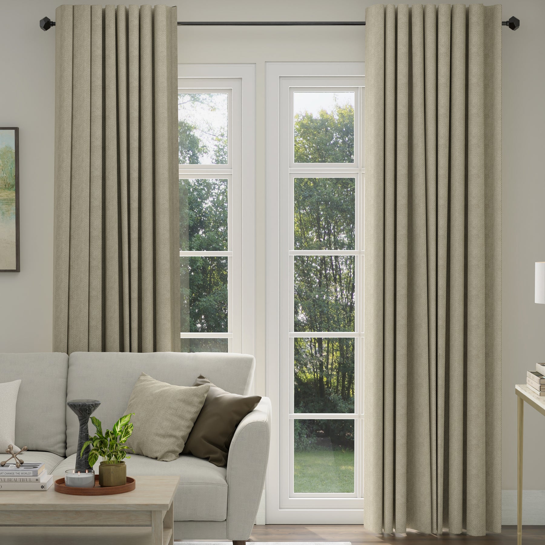 ANTE DECOR Eden Made To Measure Roman Blind Beige