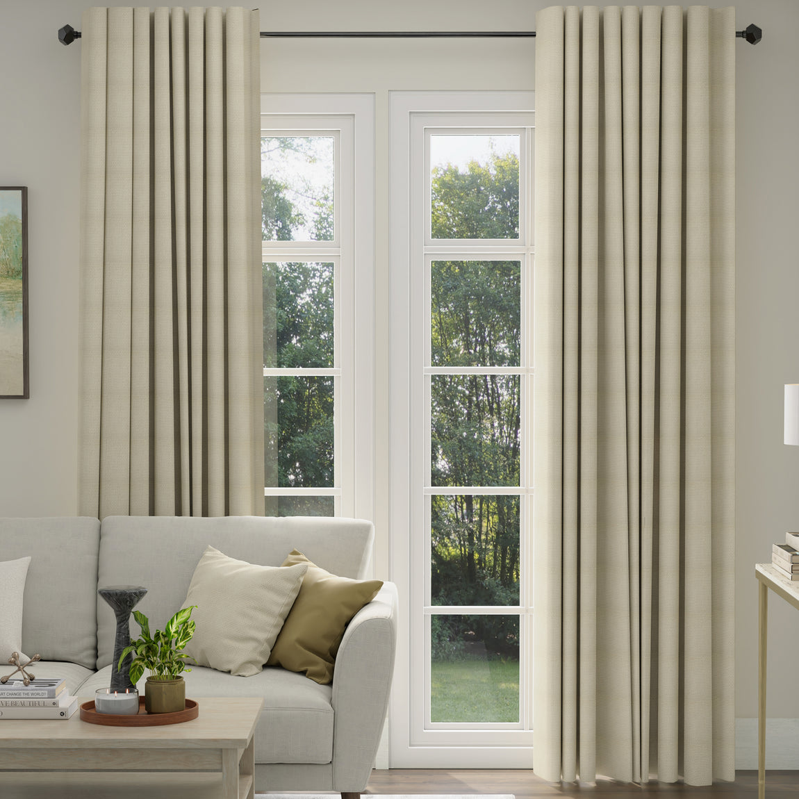 ANTE DECOR Eden Made To Measure Roman Blind Cream