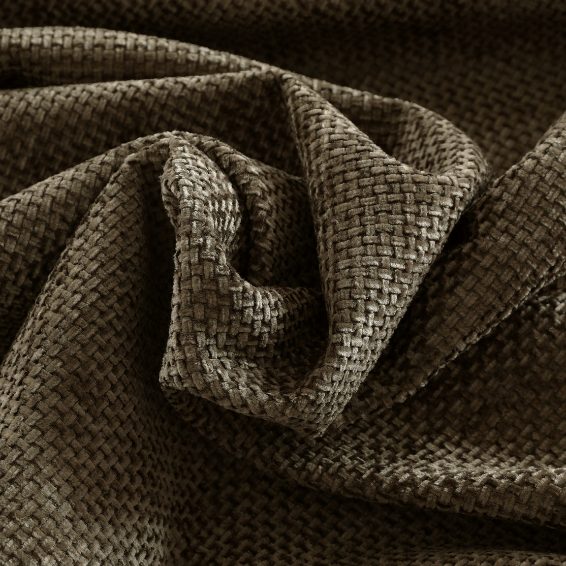 ANTE DECOR Eden Made To Measure Roman Blind Mocha
