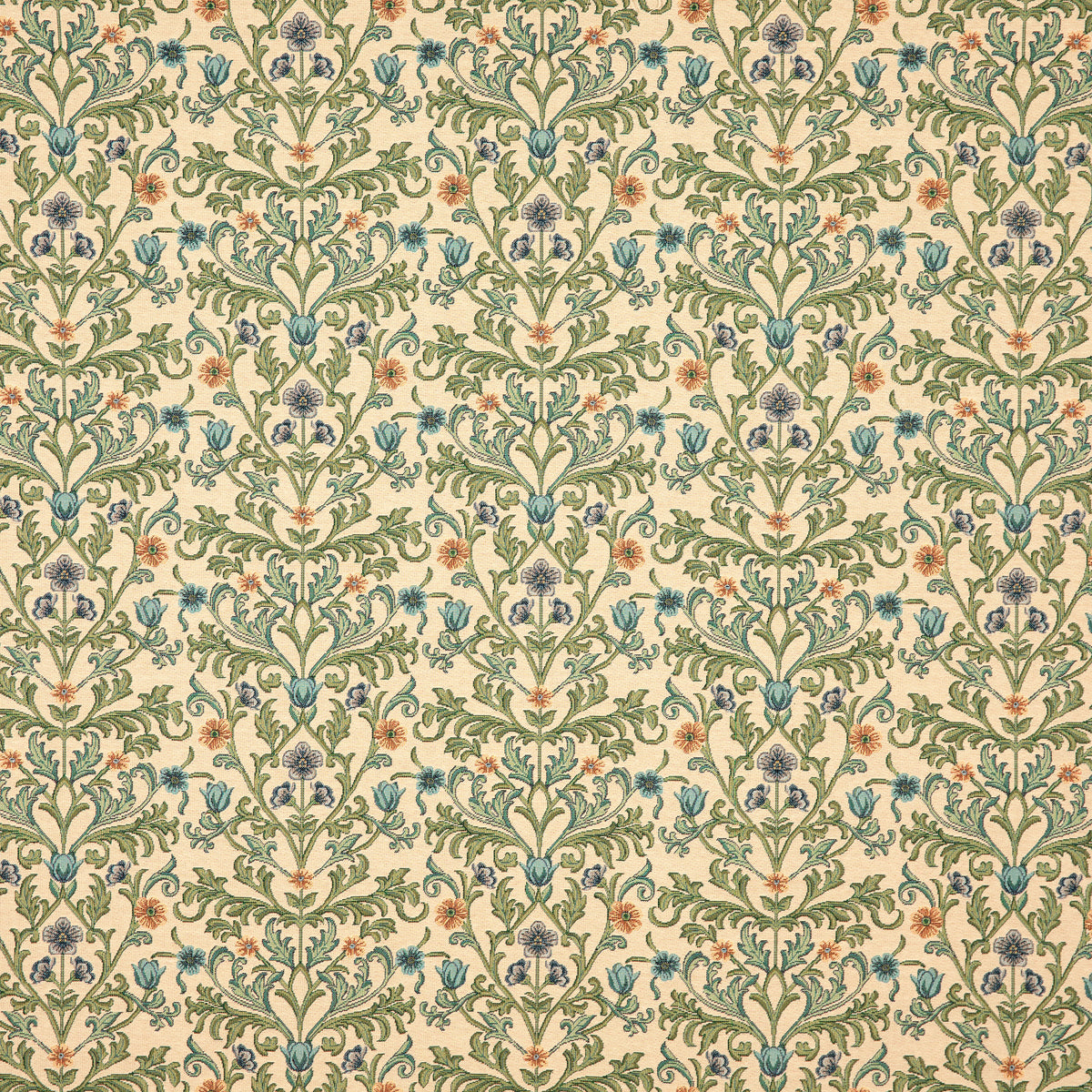 ANTE DECOR Eldergarden Fabric Blue