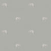 Sophie Allport Elephant Made to Measure Blackout Roller Blind Green Grey