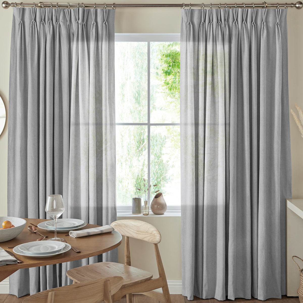 Eloise Sheer Voile Made to Measure Curtain Fog