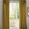 Linda Barker Elsie Velvet Made To Measure Curtains Ochre