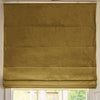 Linda Barker Elsie Velvet Made To Measure Roman Blind Ochre