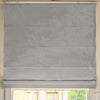 Linda Barker Elsie Velvet Made To Measure Roman Blind Silver