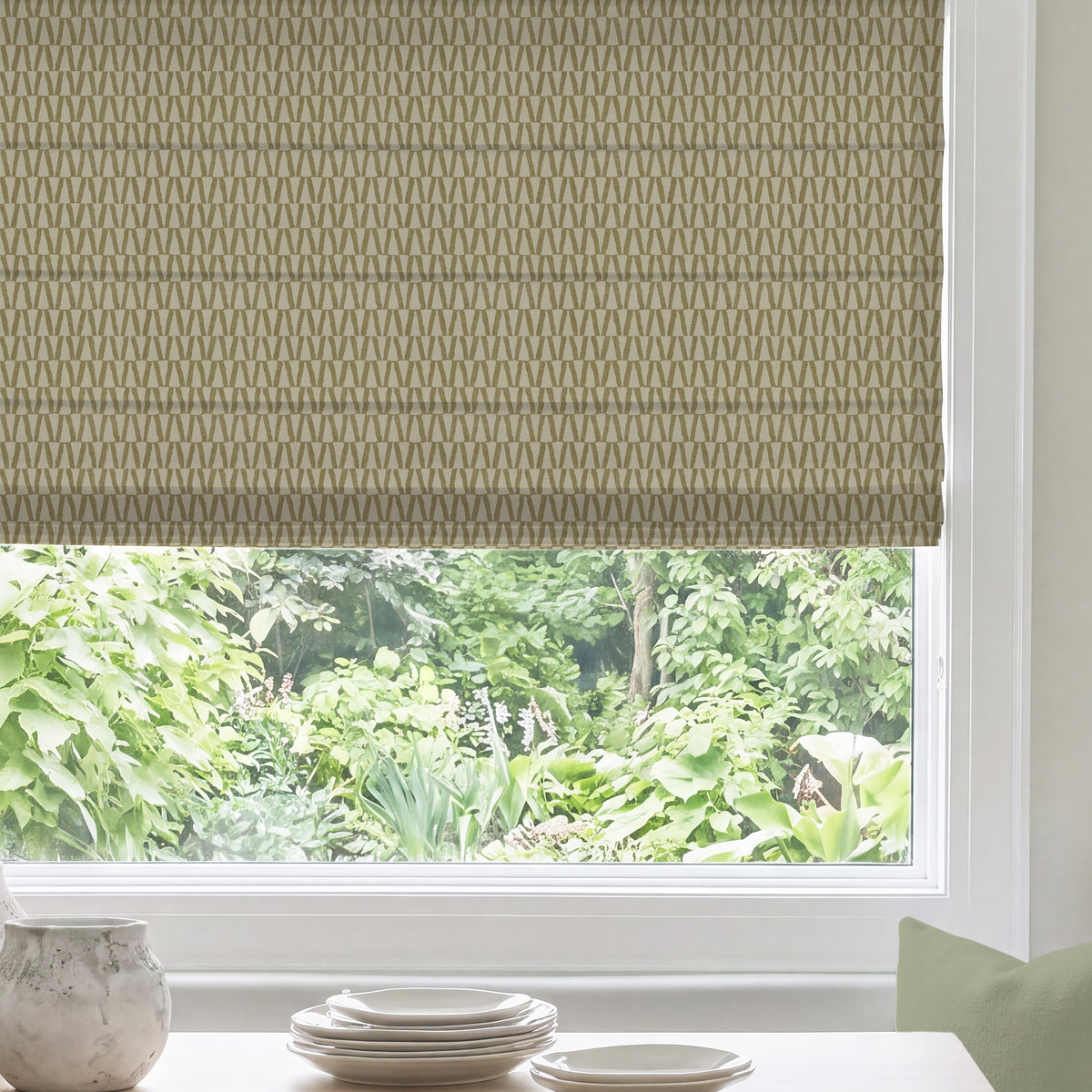 ANTE DECOR Elton Made To Measure Roman Blind Sandcastle