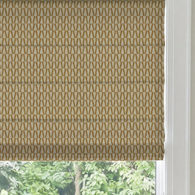 ANTE DECOR Elton Made To Measure Roman Blind Vintage Gold