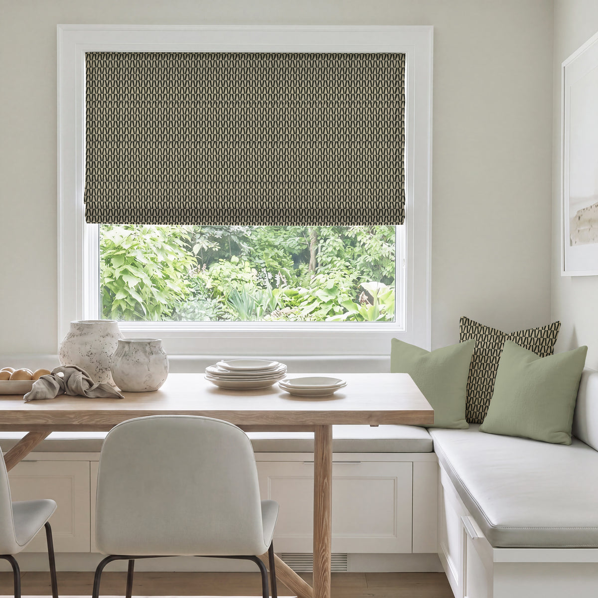 ANTE DECOR Elton Made To Measure Roman Blind Shadow