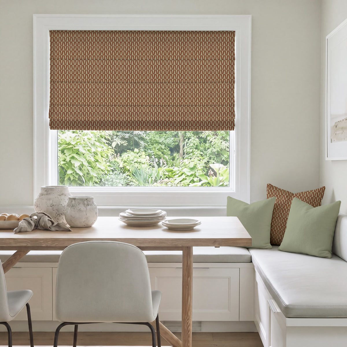 ANTE DECOR Elton Made To Measure Roman Blind Fireball