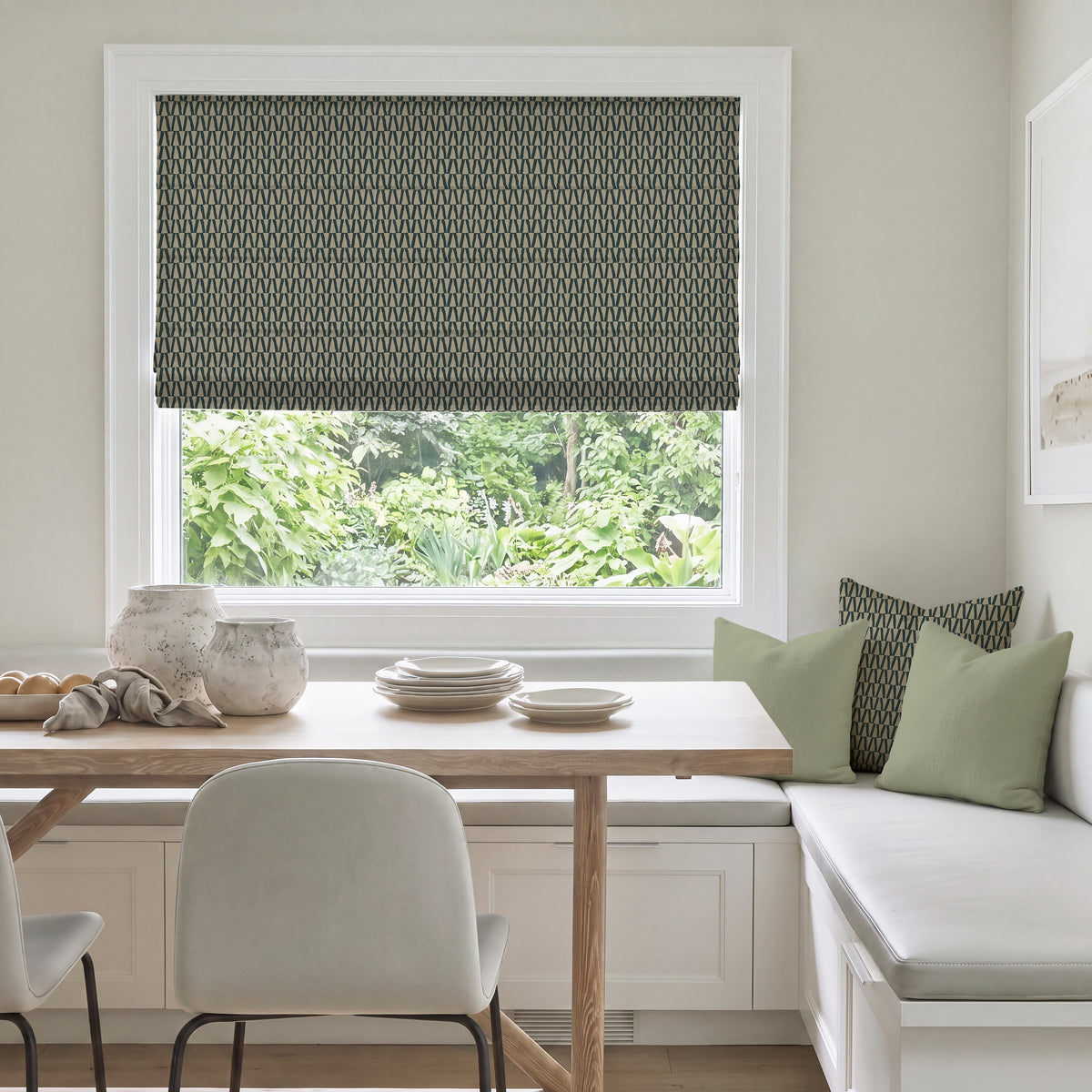 ANTE DECOR Elton Made To Measure Roman Blind Space Cadet