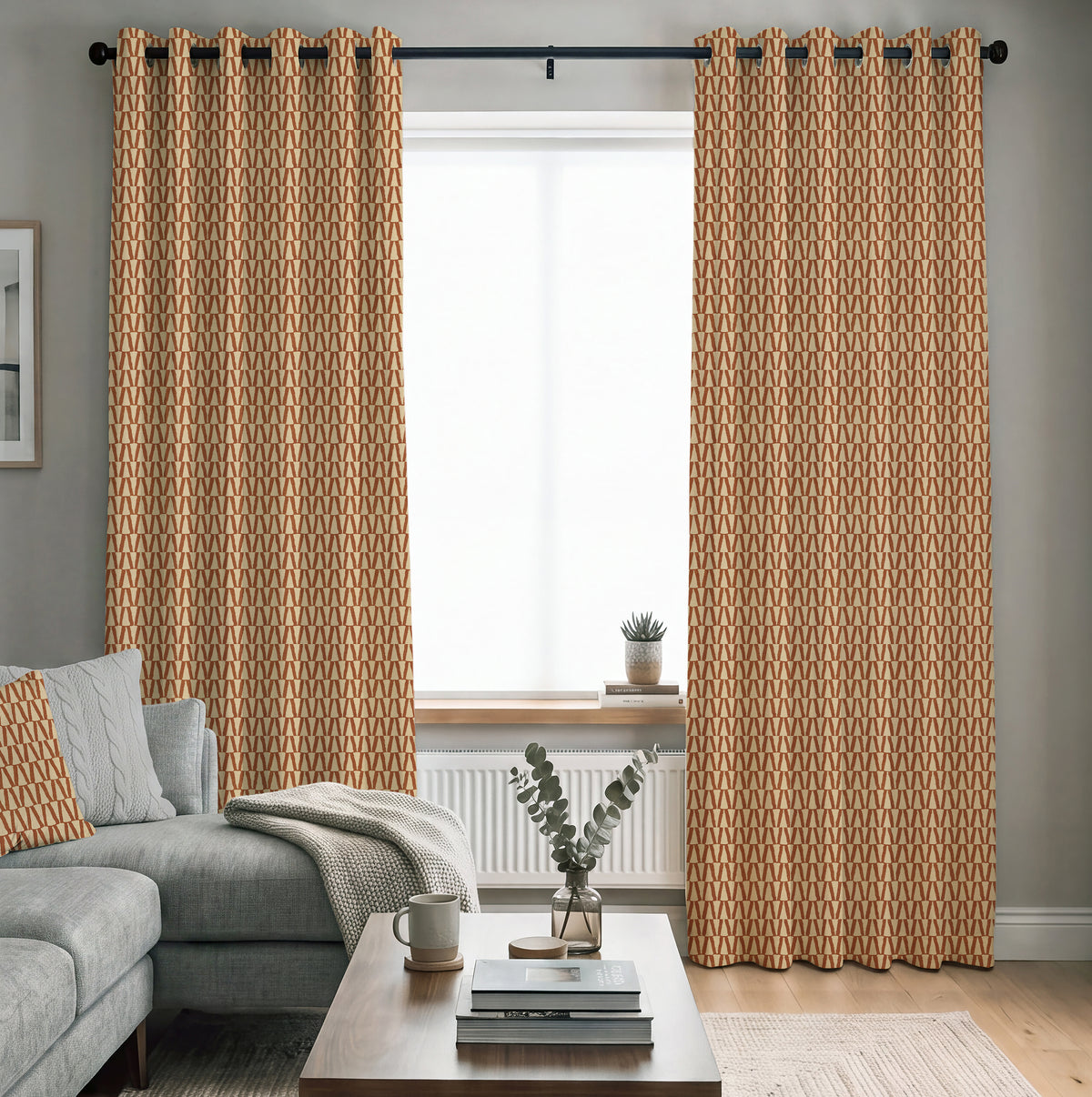 ANTE DECOR Elton Made To Measure Curtains Fireball
