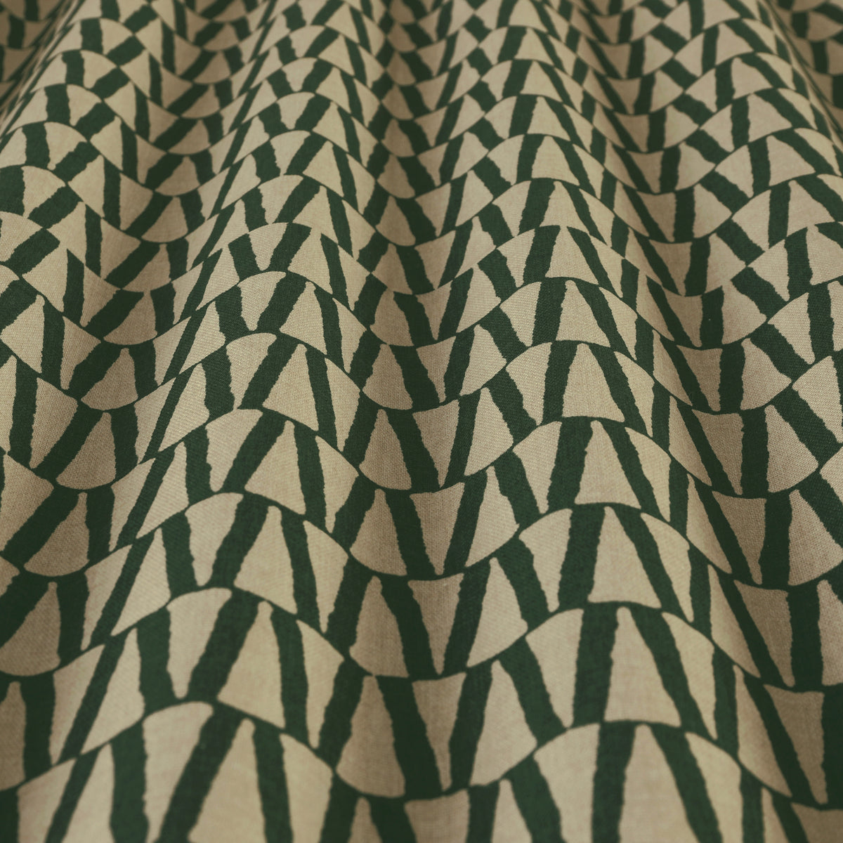 ANTE DECOR Elton Made To Measure Roman Blind Juniper Green