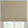 ANTE DECOR Latham Printed Cotton Stripe Made To Measure Roman Blind Sienna