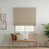 ANTE DECOR Latham Printed Cotton Stripe Made To Measure Roman Blind Sienna
