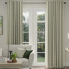 ANTE DECOR Latham Printed Cotton Stripe Made To Measure Roman Blind Charcoal