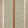 ANTE DECOR Latham Printed Cotton Stripe Made To Measure Curtains Sienna