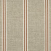 ANTE DECOR Latham Printed Cotton Stripe Made To Measure Roman Blind Sienna