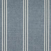 ANTE DECOR Latham Printed Cotton Stripe Made To Measure Curtains Blue On Blue