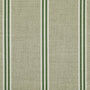 ANTE DECOR Latham Printed Cotton Stripe Made To Measure Curtains Green Sample Image
