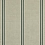 ANTE DECOR Latham Printed Cotton Stripe Made To Measure Roman Blind Charcoal Sample Image