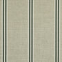 ANTE DECOR Latham Printed Cotton Stripe Made To Measure Curtains Charcoal Sample Image
