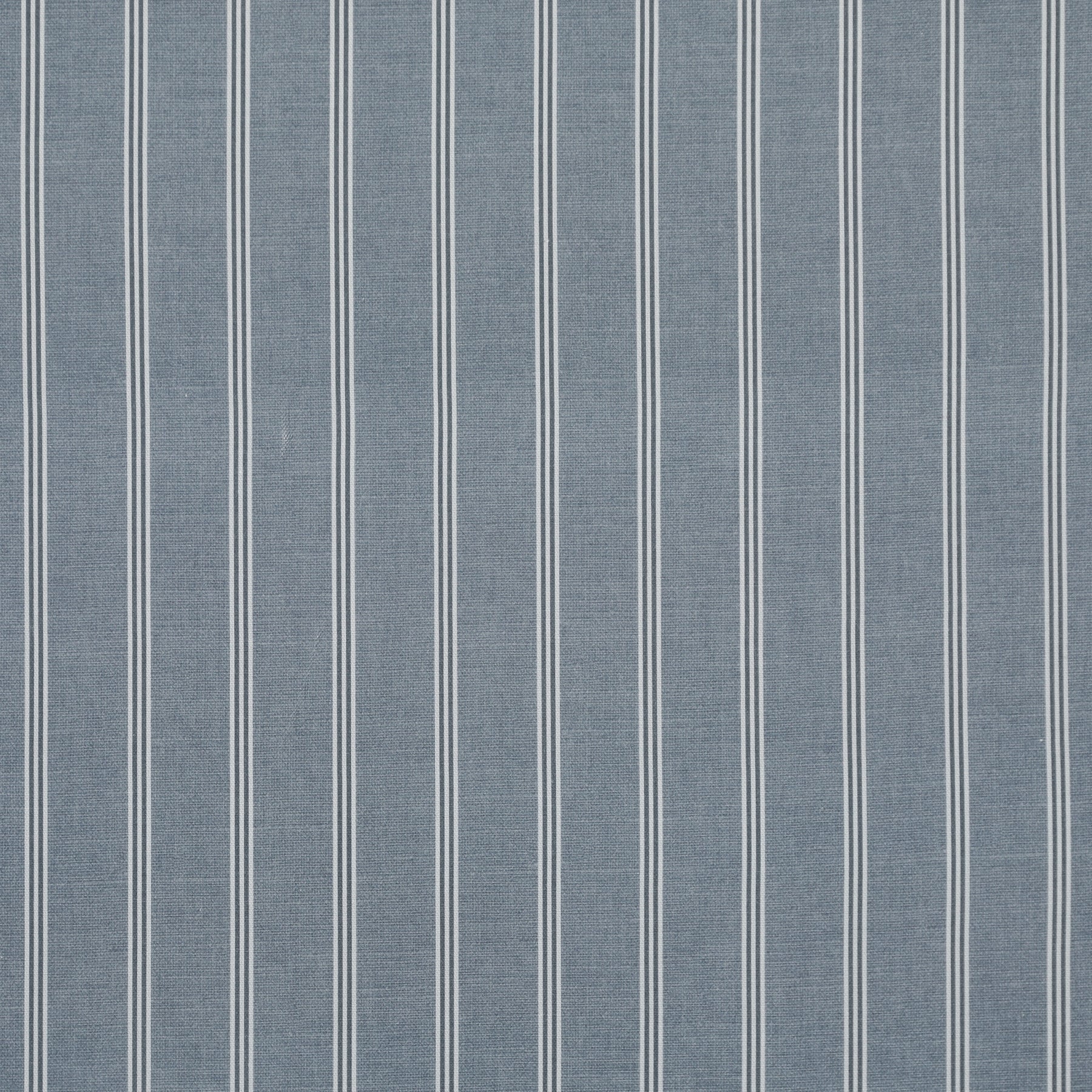 ANTE DECOR Latham Printed Cotton Stripe Made To Measure Roman Blind Blue On Blue