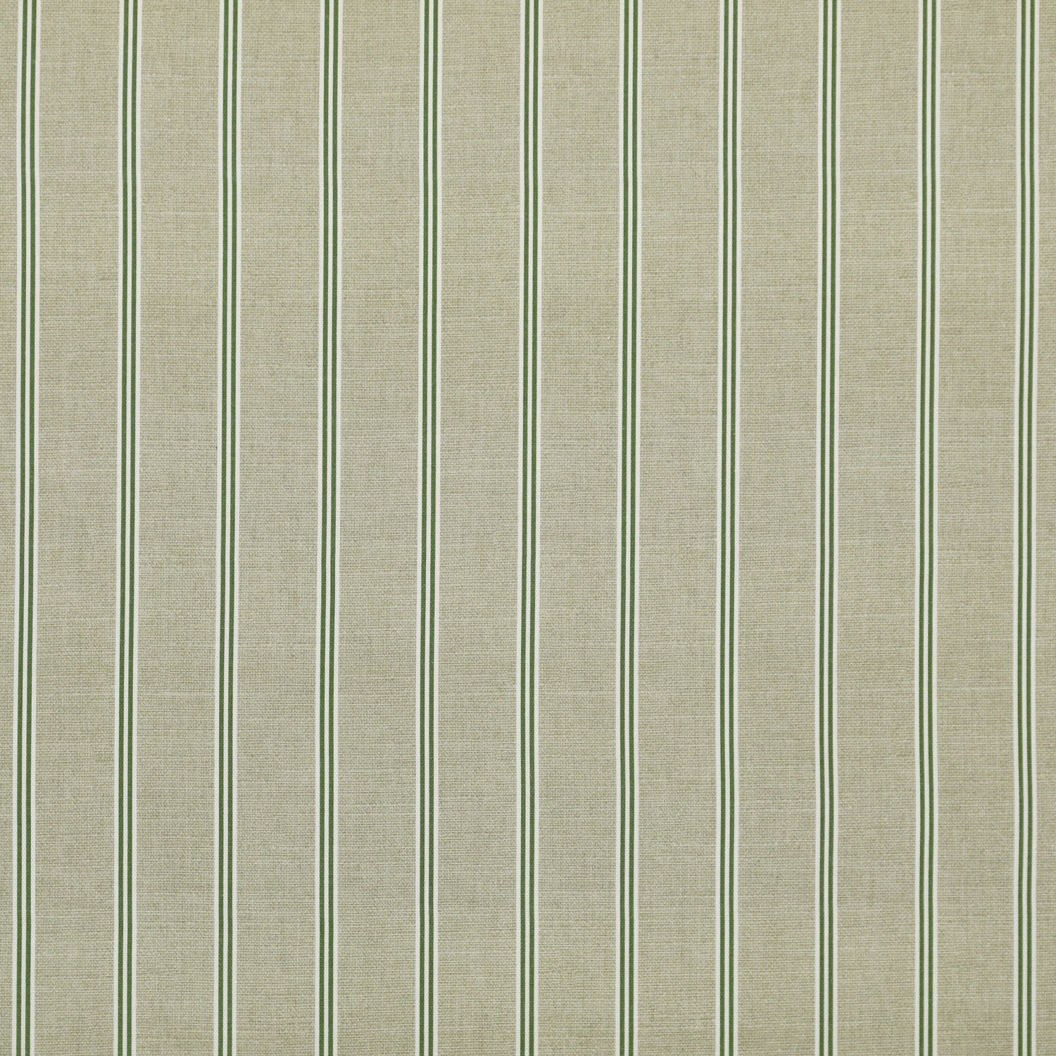 ANTE DECOR Latham Printed Cotton Stripe Made To Measure Curtains Green