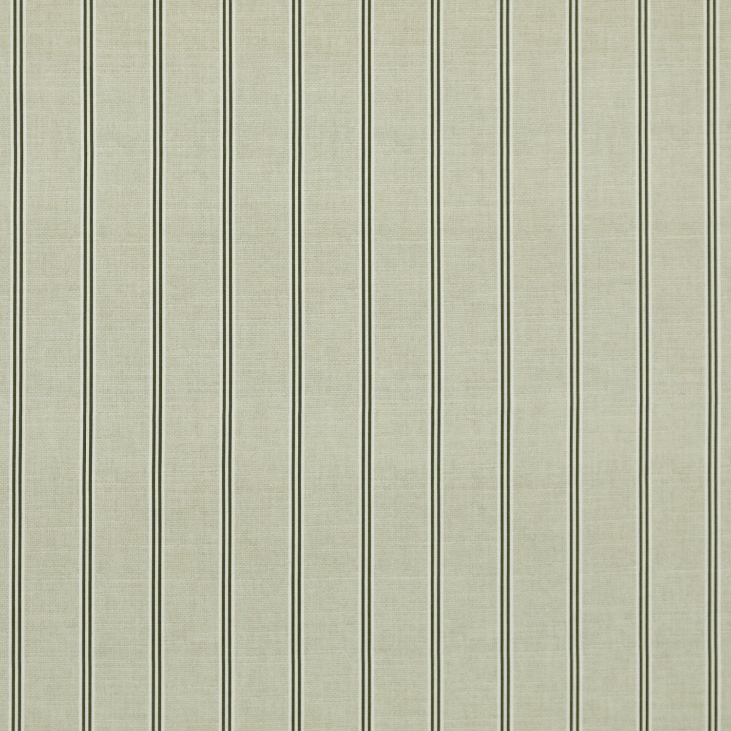 ANTE DECOR Latham Printed Cotton Stripe Fabric Charcoal