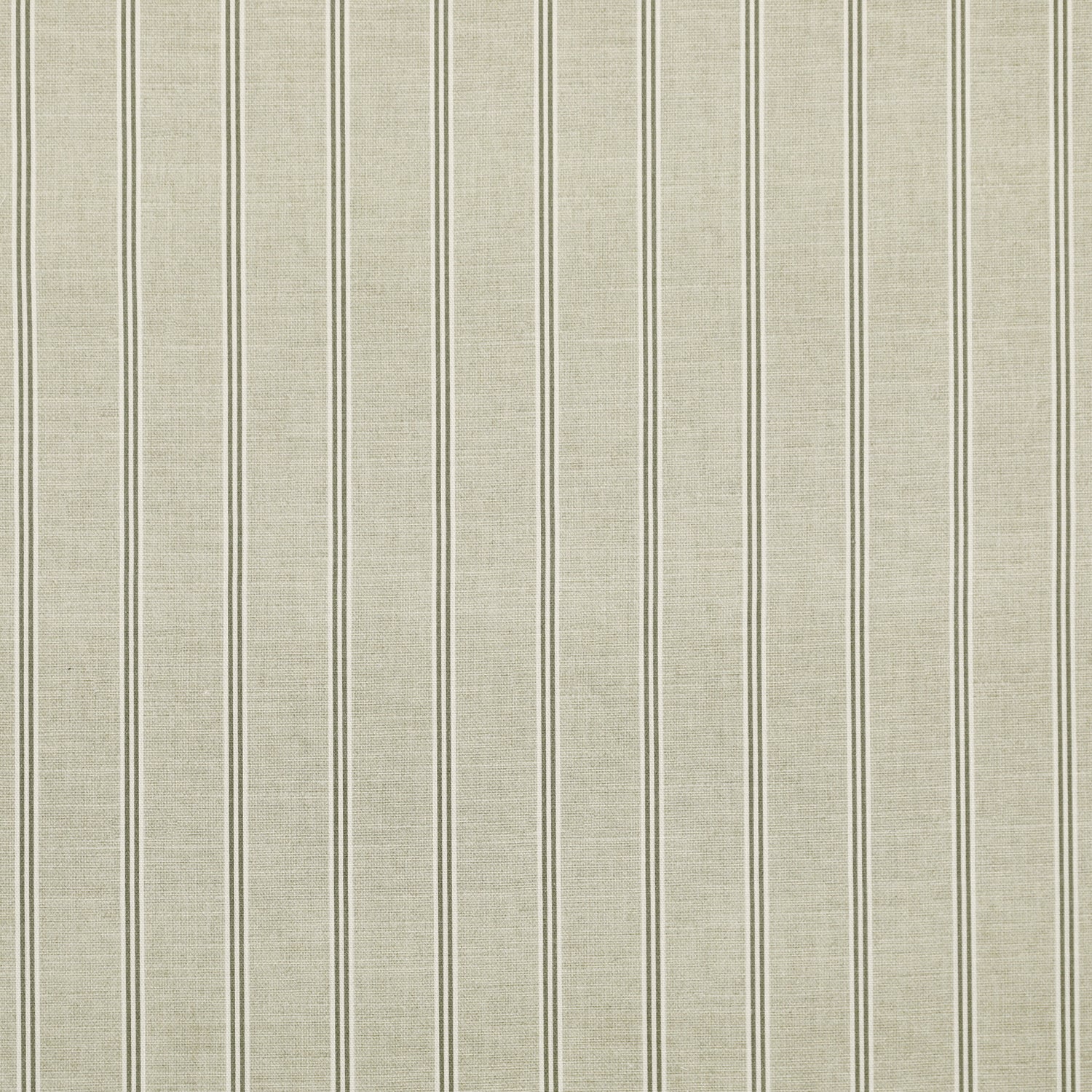 ANTE DECOR Latham Printed Cotton Stripe Made To Measure Roman Blind Beige