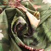 Linda Barker Grandi Floral Velvet Fabric Sage
