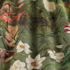Linda Barker Grandi Floral Velvet Fabric Sage
