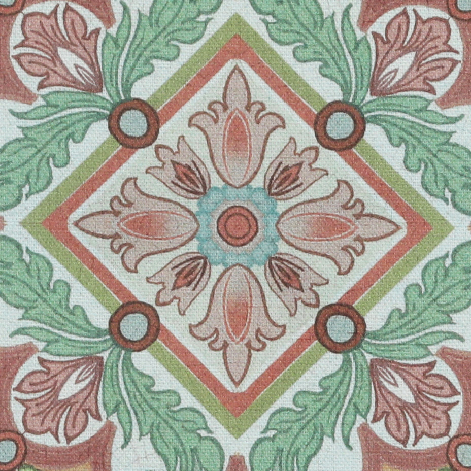 HOUSE Llewelyn-Bowen Festivo Printed Made To Measure Roman Blind Taffy