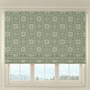 HOUSE Llewelyn-Bowen Festivo Printed Made To Measure Roman Blind Pistache