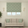 HOUSE Llewelyn-Bowen Festivo Printed Made To Measure Roman Blind Pistache