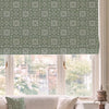 HOUSE Llewelyn-Bowen Festivo Printed Made To Measure Roman Blind Pistache