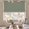 HOUSE Llewelyn-Bowen Festivo Printed Made To Measure Roman Blind Pistache